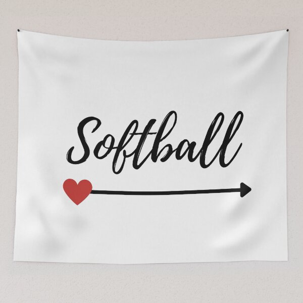 Item preview, Love softball designed and sold by salvage203.