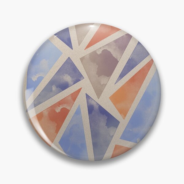 Item preview, Triangles - Sandy Skies designed and sold by by-lauren.