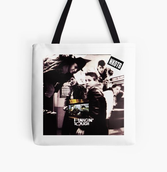 new kids on the block tote bag