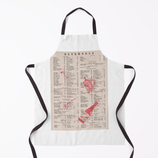 Item preview, Vintage menu beverages designed and sold by MomOfArtists.