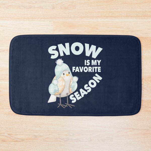Item preview, Snow is my favorite season - Cute winter bird designed and sold by NadyaCC.