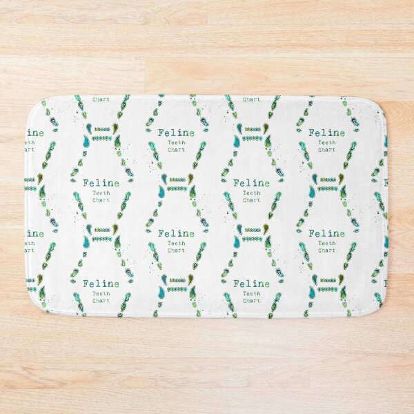 Item preview, Feline Cat Teeth Dental Chart designed and sold by EvasDreams.