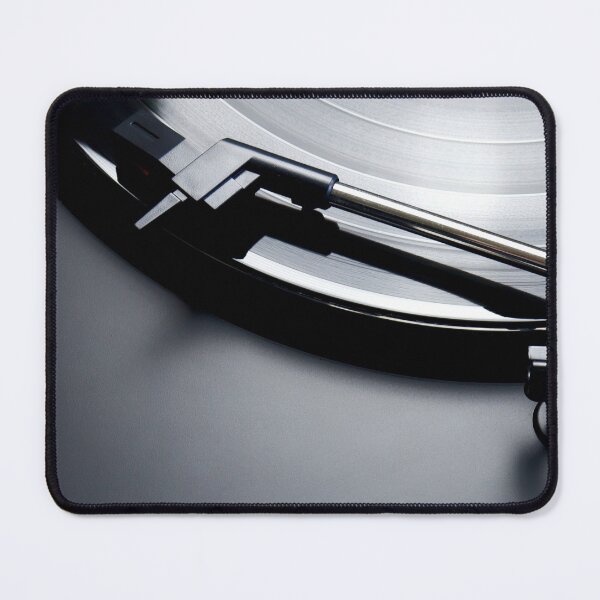 Item preview, Black vinyl record spinning on a turntable designed and sold by Michaelerch.