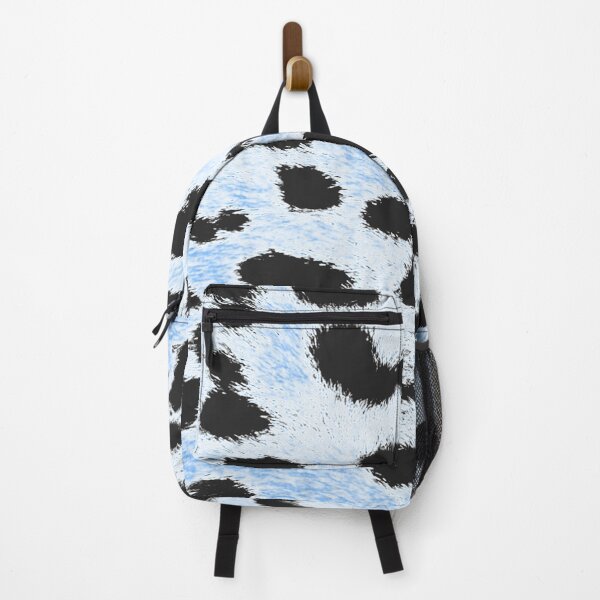 Item preview, Icy Leopard Print – Cool Blue and Black Animal Pattern" designed and sold by Highlandkings.
