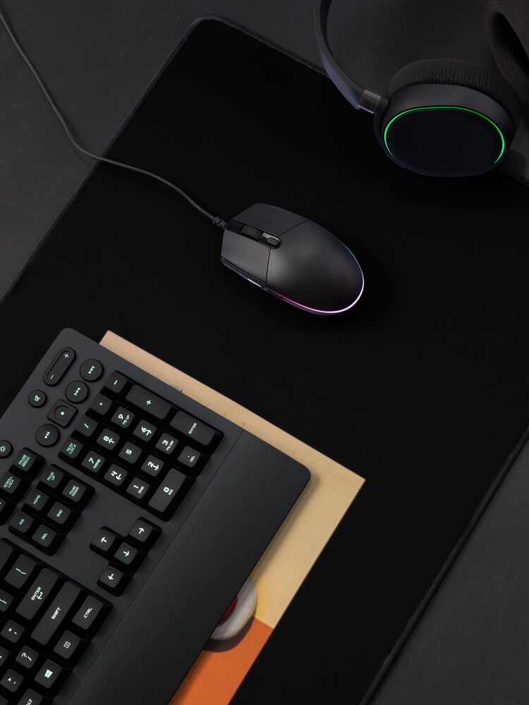 Alternate view of Creepy Clown with a Green Hat Mouse Pad