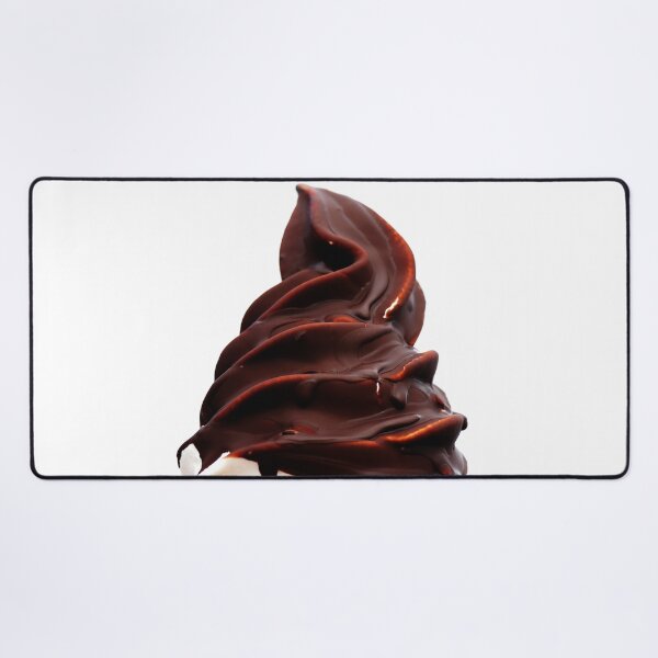 Item preview, Danish soft Ice cream in a waffle cone on a white background designed and sold by Michaelerch.