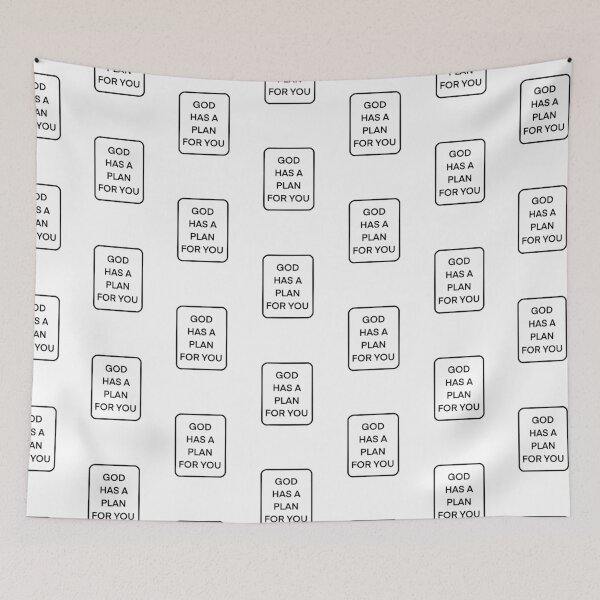 Item preview, God has a plan for you designed and sold by Handdrawnbyzoe.