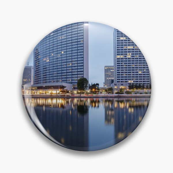 Item preview, Downtown Oakland and Lake Merritt Reflections at Twilight designed and sold by yhelfman.