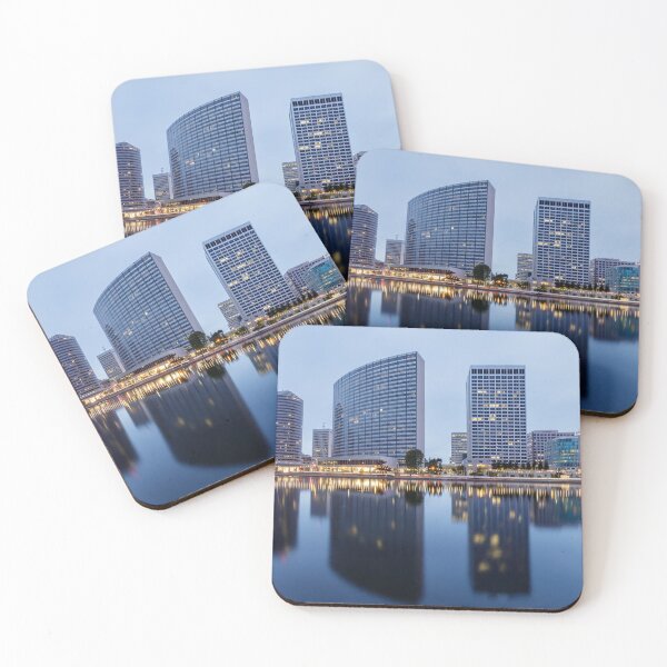 Item preview, Downtown Oakland and Lake Merritt Reflections at Twilight designed and sold by yhelfman.