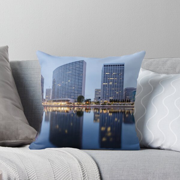 Item preview, Downtown Oakland and Lake Merritt Reflections at Twilight designed and sold by yhelfman.