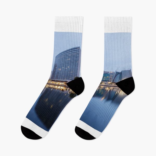 Item preview, Downtown Oakland and Lake Merritt Reflections at Twilight designed and sold by yhelfman.