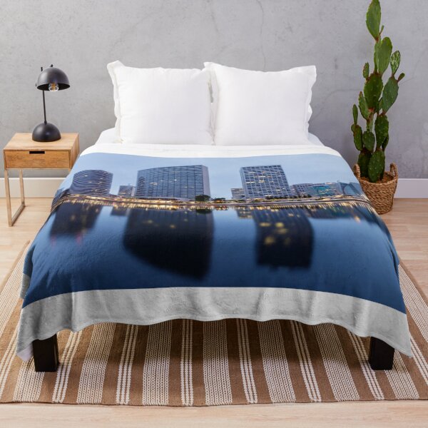 Item preview, Downtown Oakland and Lake Merritt Reflections at Twilight designed and sold by yhelfman.