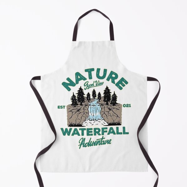 Item preview, nature waterfall designed and sold by juicylogo699.