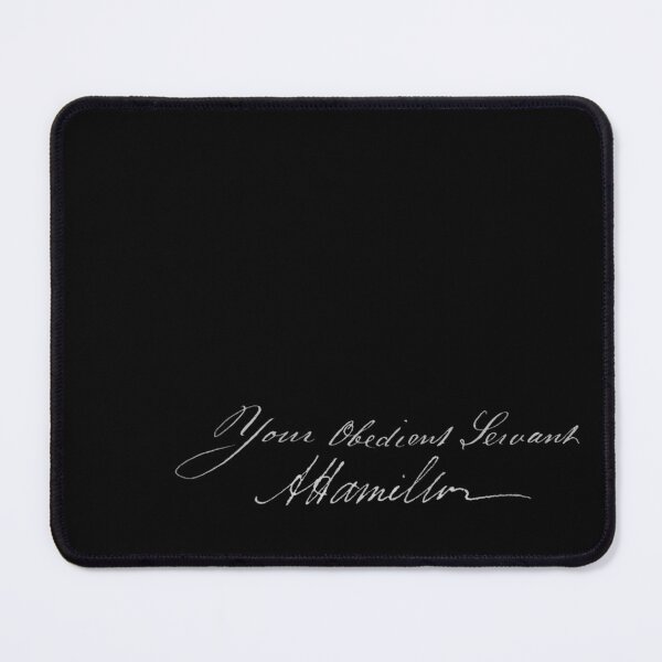 Item preview, Your obedient servant, A Hamilton (authentic handwriting, light) designed and sold by Ofeefee.