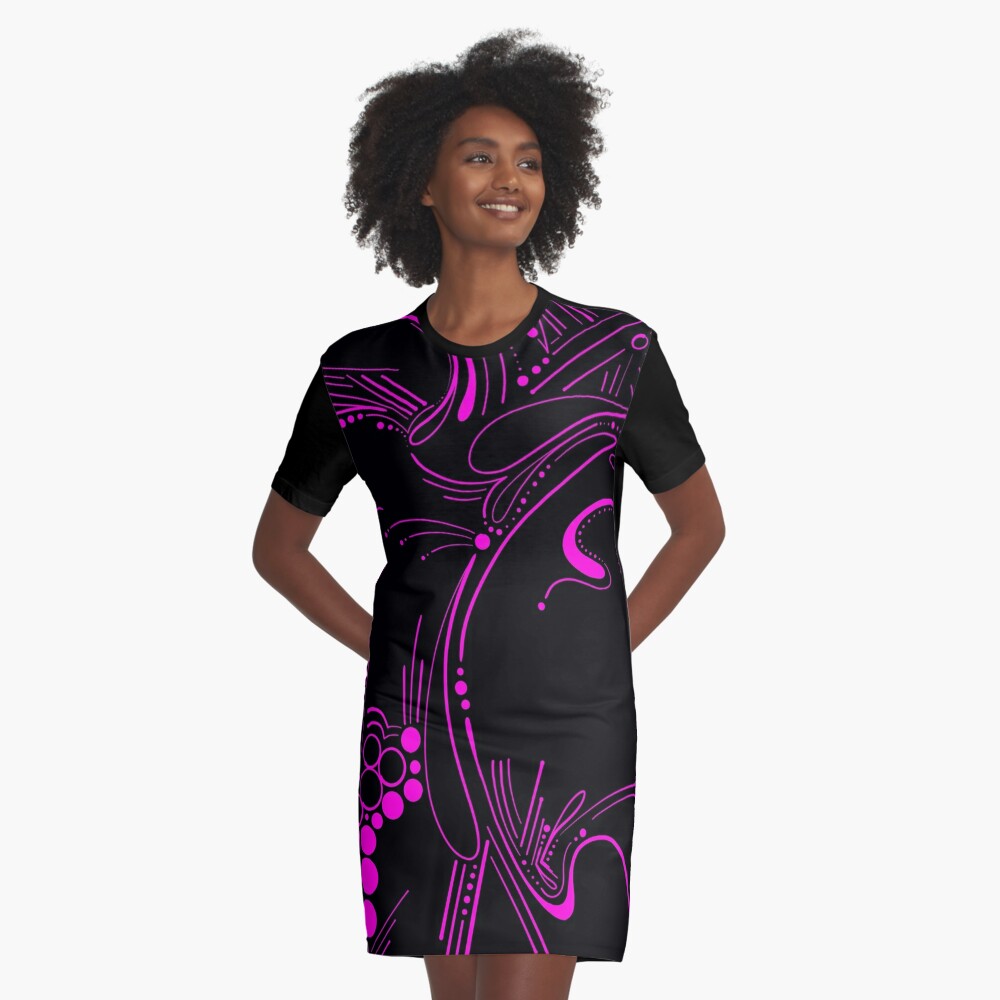 Item preview, Graphic T-Shirt Dress designed and sold by that5280lady.