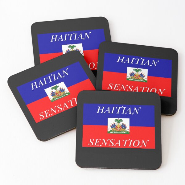 Item preview, HAITIAN SENSATION WITH FLAG OF HAITI designed and sold by DoloresAlaire.