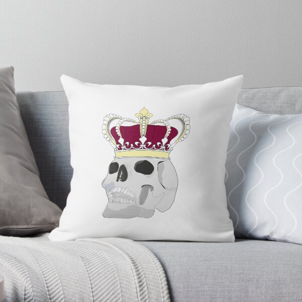 The dead king Throw Pillow