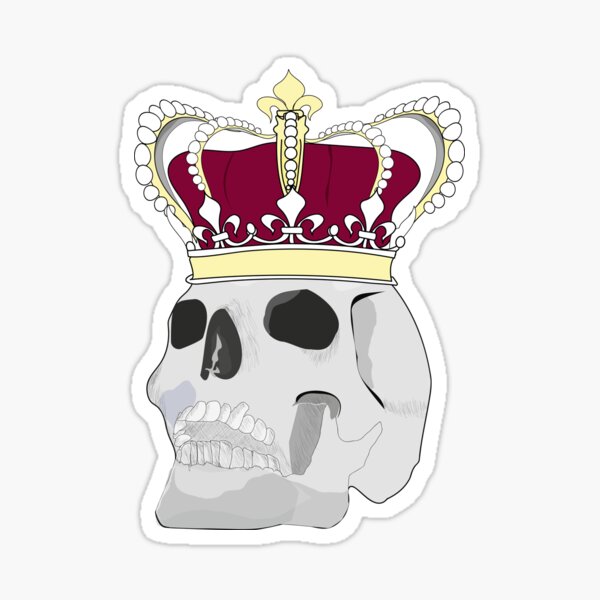 The dead king Sticker