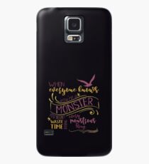 Jede Monströse Sache - Dunkel Hülle & Klebefolie für Samsung Galaxy