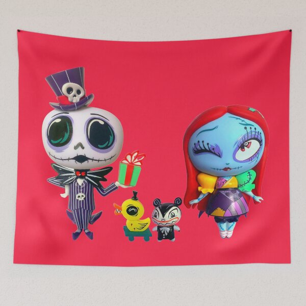 Item preview, The Nightmare Before Christmas Holiday Jack and Sally designed and sold by BunnyPanda0120.