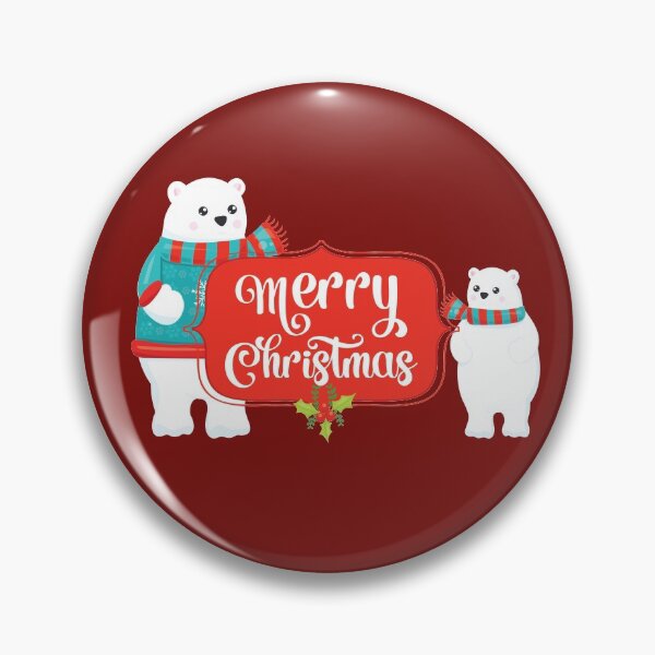 Item preview, Winter holiday/Christmas sticker pack - Christmas polar bears designed and sold by Kidzz.