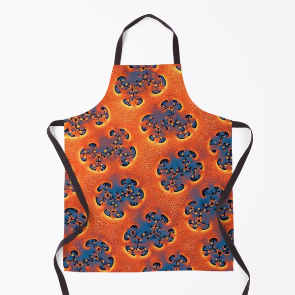 Item preview, Arachnodiscus External - Orange and Blue  designed and sold by DiatomsATTACK.
