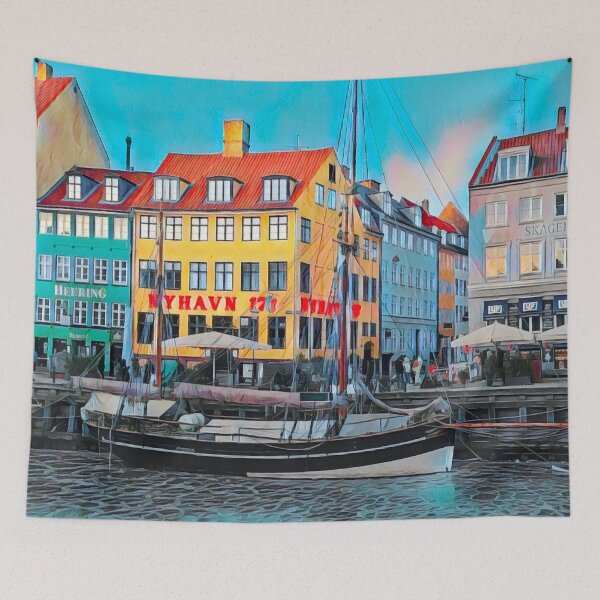 Aperçu de l'œuvre Copenhague créée et vendue par Sofia-Draws.