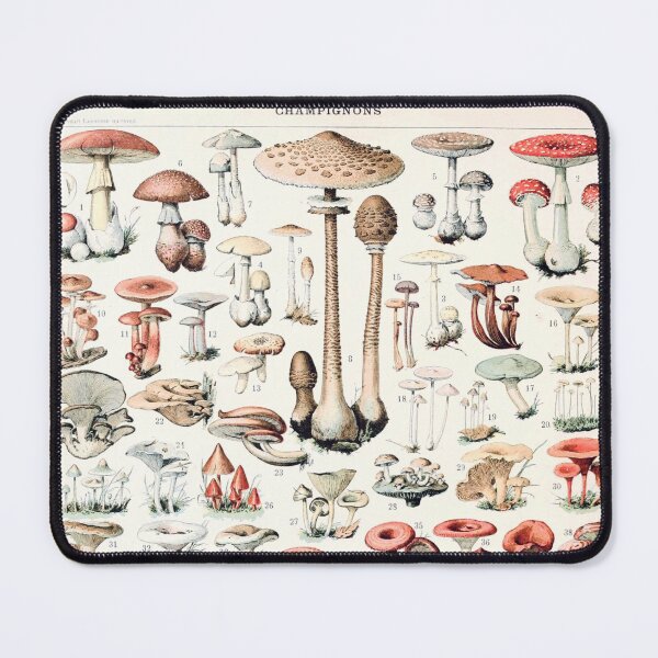 Item preview, Vintage Botanical Mushroom Illustration V.2 designed and sold by TheLykosApparel.