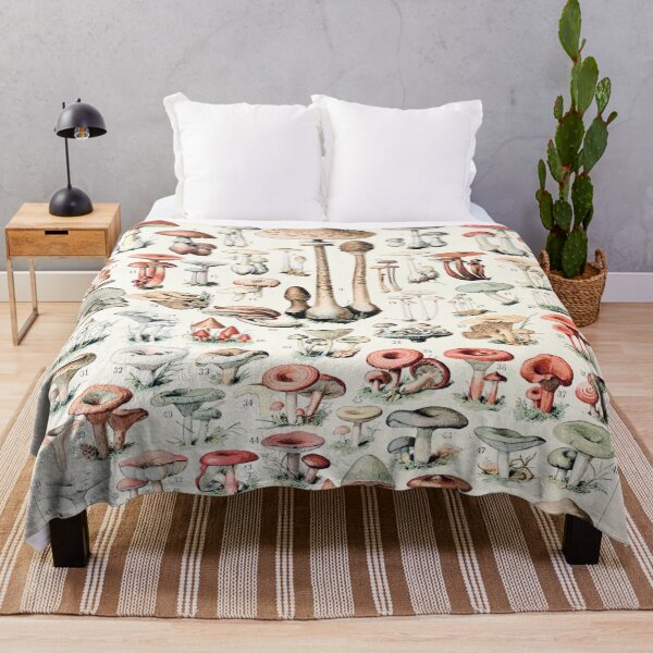 Item preview, Vintage Botanical Mushroom Illustration V.2 designed and sold by TheLykosApparel.