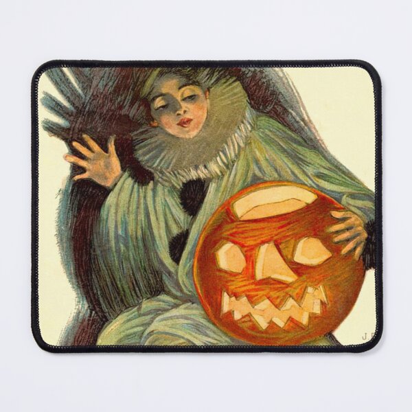 Item preview, Vintage Girl with Jack-o'-lantern designed and sold by IliaLobell.