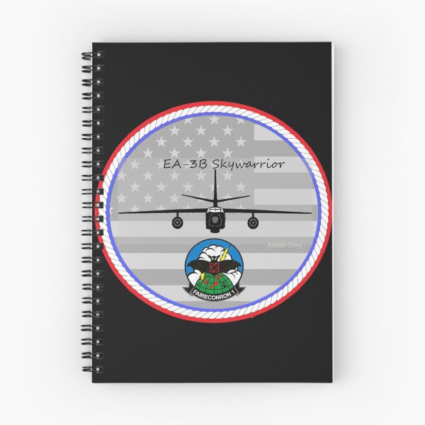 Item preview, EA-3B Skywarrior with Fleet Air Reconnaissance Squadron 1 Vintage Logo designed and sold by Airdale Navy.