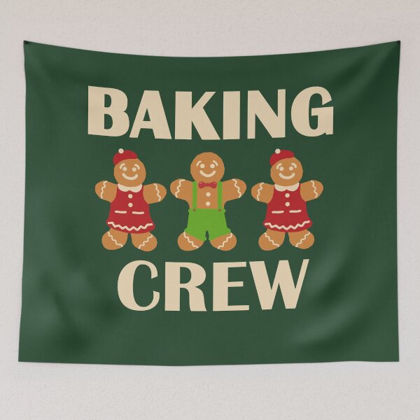 Item preview, Baking crew X-MAS Gingerbread Santa Claus designed and sold by OroboroCustom.
