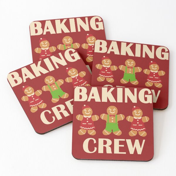 Item preview, Baking crew X-MAS Gingerbread Santa Claus Red designed and sold by OroboroCustom.