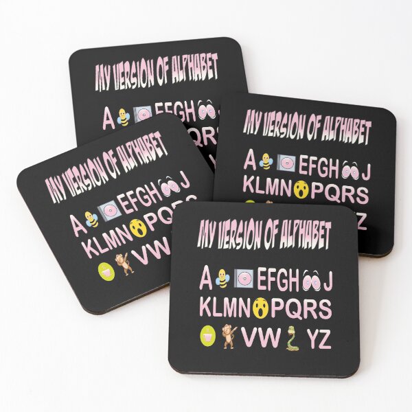 Item preview, My New Version of Alphabet  | Very funny Teacher Quotes designed and sold by YAHIA-14.