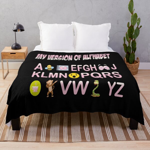 Item preview, My New Version of Alphabet  | Very funny Teacher Quotes designed and sold by YAHIA-14.