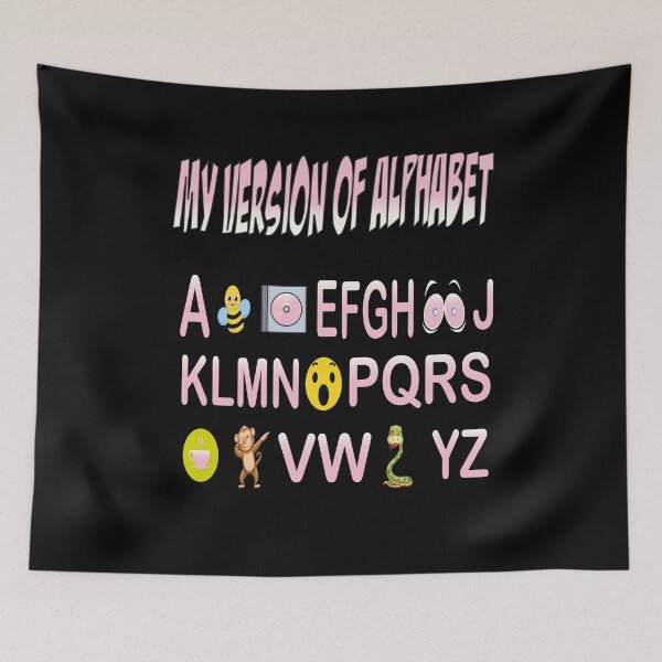 Item preview, My New Version of Alphabet  | Very funny Teacher Quotes designed and sold by YAHIA-14.