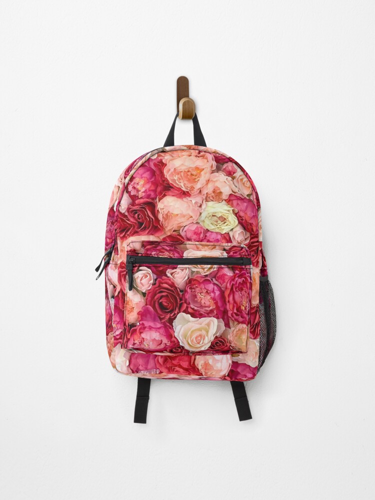 Thumbnail 1 of 3, Backpack, Roses designed and sold by RizaMonera.