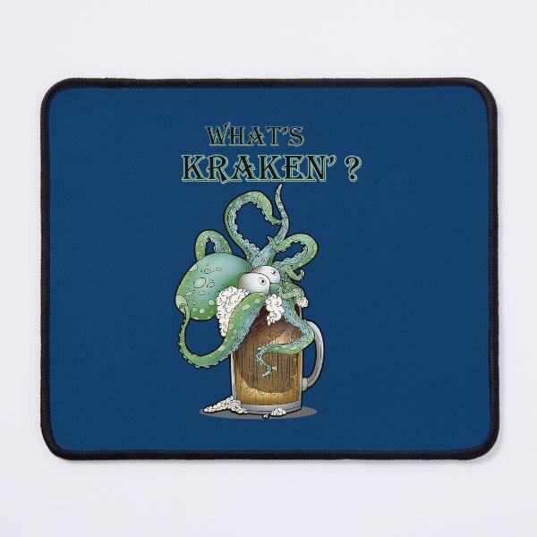 Item preview, Octopus Drink: What's Kraken green designed and sold by iduzarts.