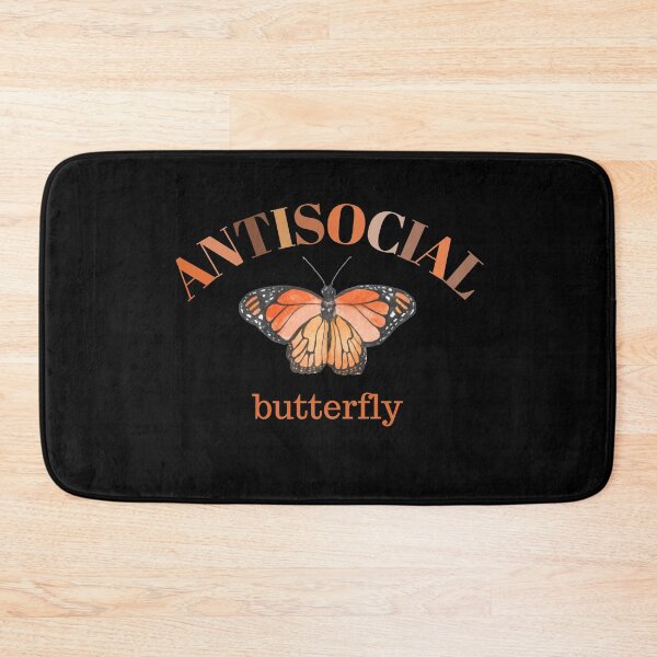Item preview,  Anti Social Butterfly , Social Butterfly Tee, Butterfly, Antisocial, Introvert, Graphic Tee, Gift, Butterflies designed and sold by artbyrosse.