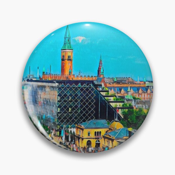 Item preview, Copenhagen Skyline designed and sold by Sofia-Draws.
