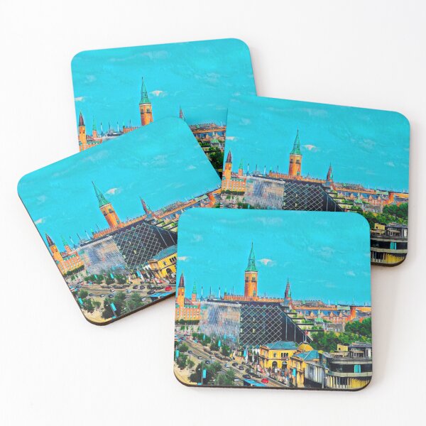 Item preview, Copenhagen Skyline designed and sold by Sofia-Draws.