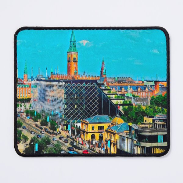 Item preview, Copenhagen Skyline designed and sold by Sofia-Draws.