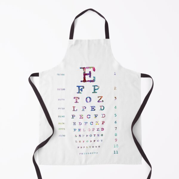 Item preview, Old Typewriter Eye Chart Diagram Optotype Visual Acuity designed and sold by EvasDreams.
