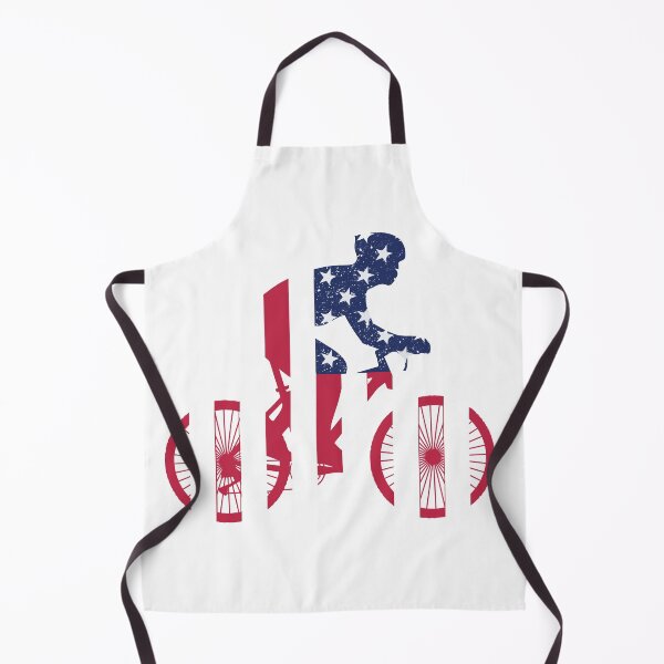Item preview, USA Stars And Stripes Patriotic Bicyclist Biker Design designed and sold by SpotWarehouse.