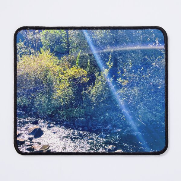 Item preview, Christian Cross River Stream Nature Creation He Lives designed and sold by CreationViewArt.