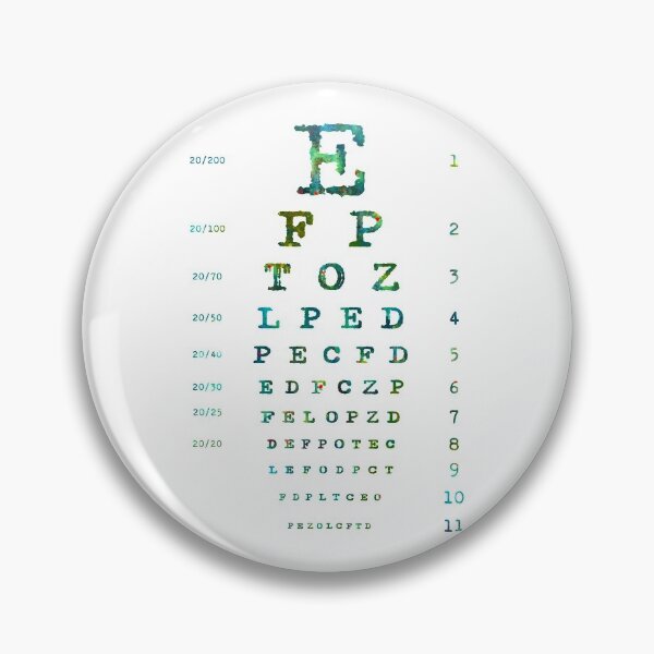 Item preview, Old Typewriter Eye Chart Diagram Optotype Visual Acuity designed and sold by EvasDreams.