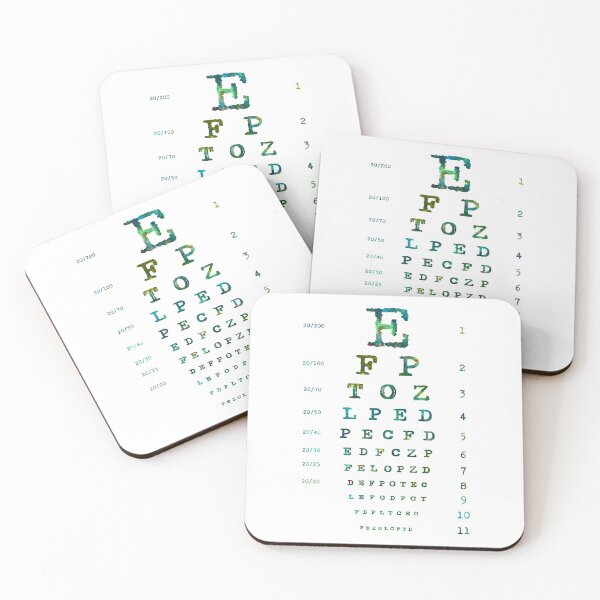 Item preview, Old Typewriter Eye Chart Diagram Optotype Visual Acuity designed and sold by EvasDreams.