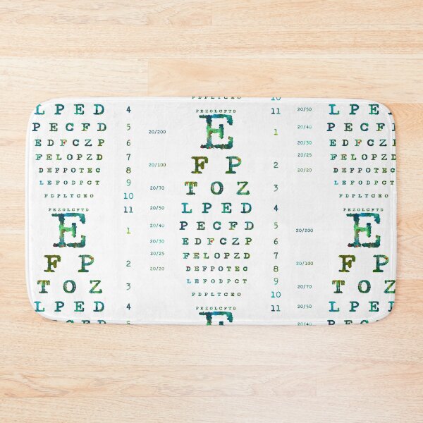 Item preview, Old Typewriter Eye Chart Diagram Optotype Visual Acuity designed and sold by EvasDreams.