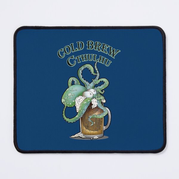 Item preview, Octopus Drink: Cold Brew Cthulhu designed and sold by iduzarts.