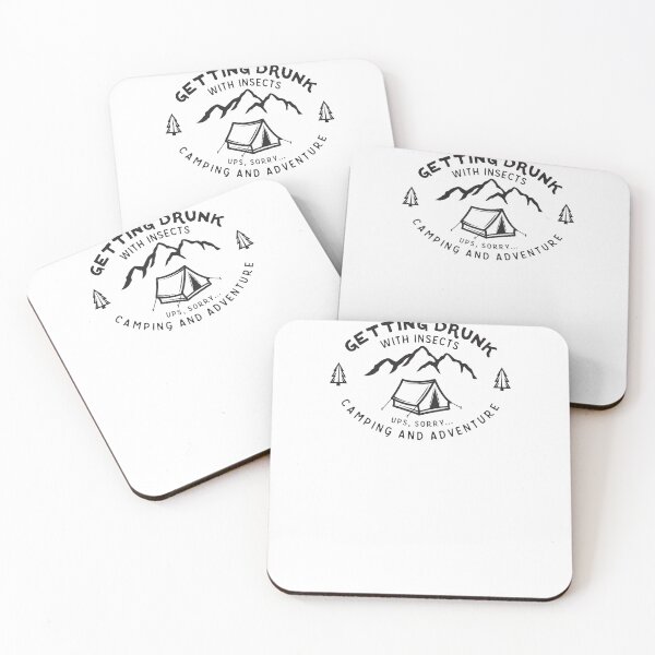 Item preview, Emborracharse con insectos - Camping y aventura - Citas divertidas para acampar designed and sold by Recti.
